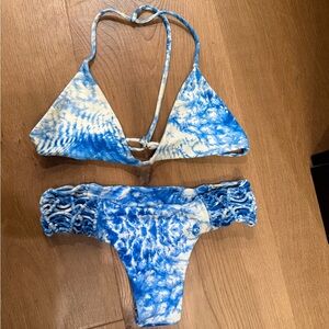 MIKOH *Set* watercolor Tie-Dye Bikini Set